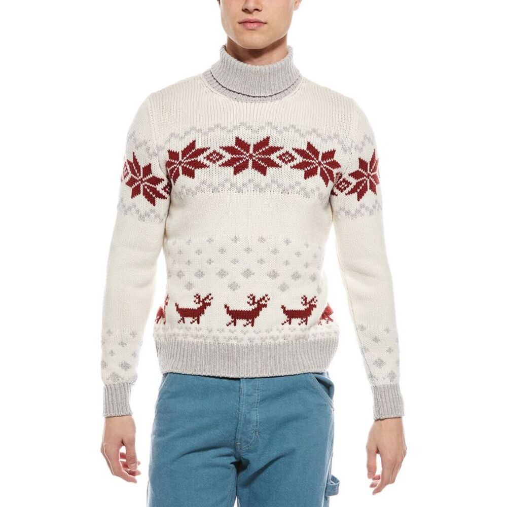 Eleventy Mens  Cashmere Turtleneck Sweater